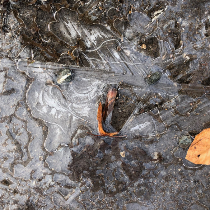 Serie "Eisstrukturen", Photokunst, MARGRIT ROMBERG, Berlin
